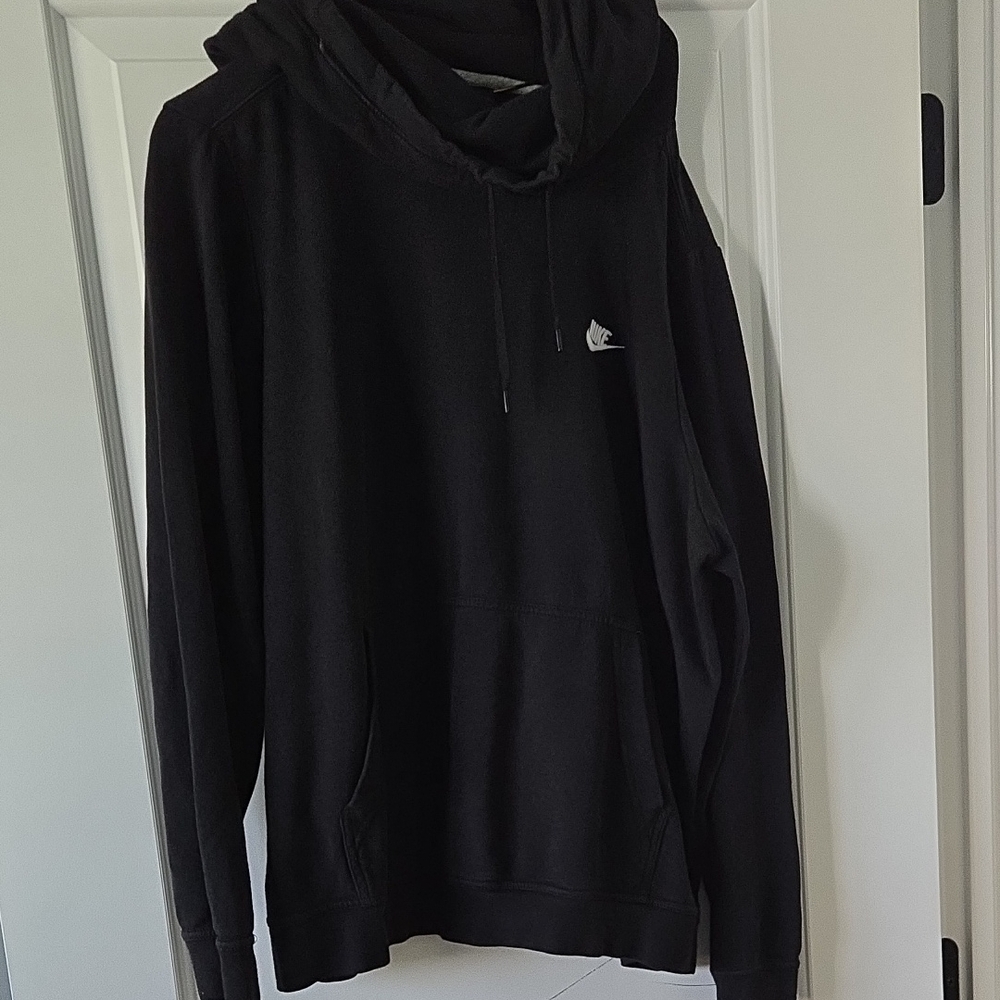 Nike Black Cowl Neck Hoodie